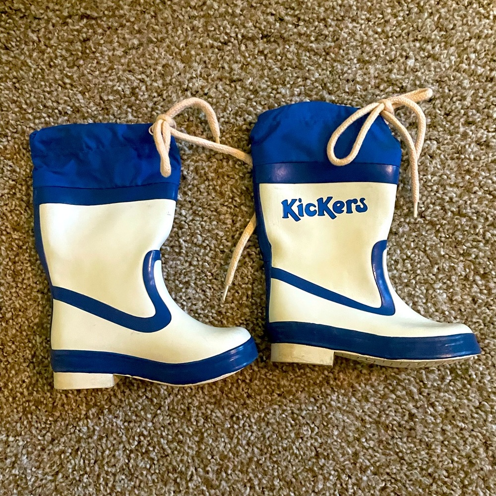 Vintage 90s  kickers rain boots  7.5 toddler